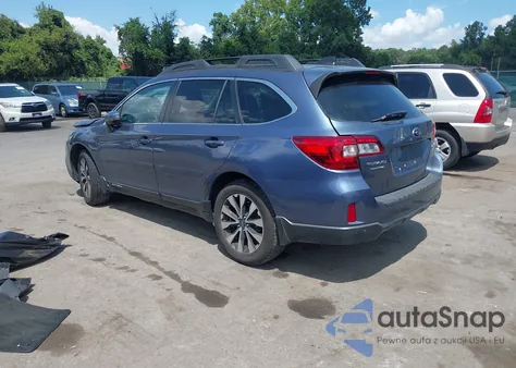 2017 Subaru Outback 2.5I Limited из США, поврежденный, VIN 4S4BSANC2H3405990
